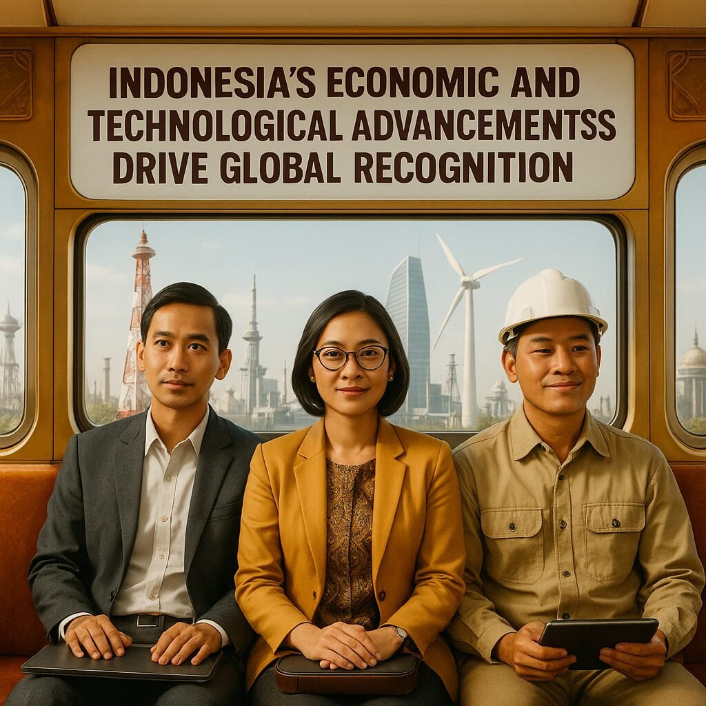 Indonesian and New Zealand ministers shake hands, symbolizing new economic and technological partnerships for mutual growth.