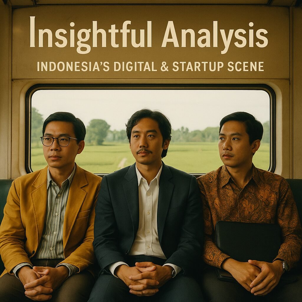 Chart illustrating key players and market share in Indonesia's competitive digital banking sector.