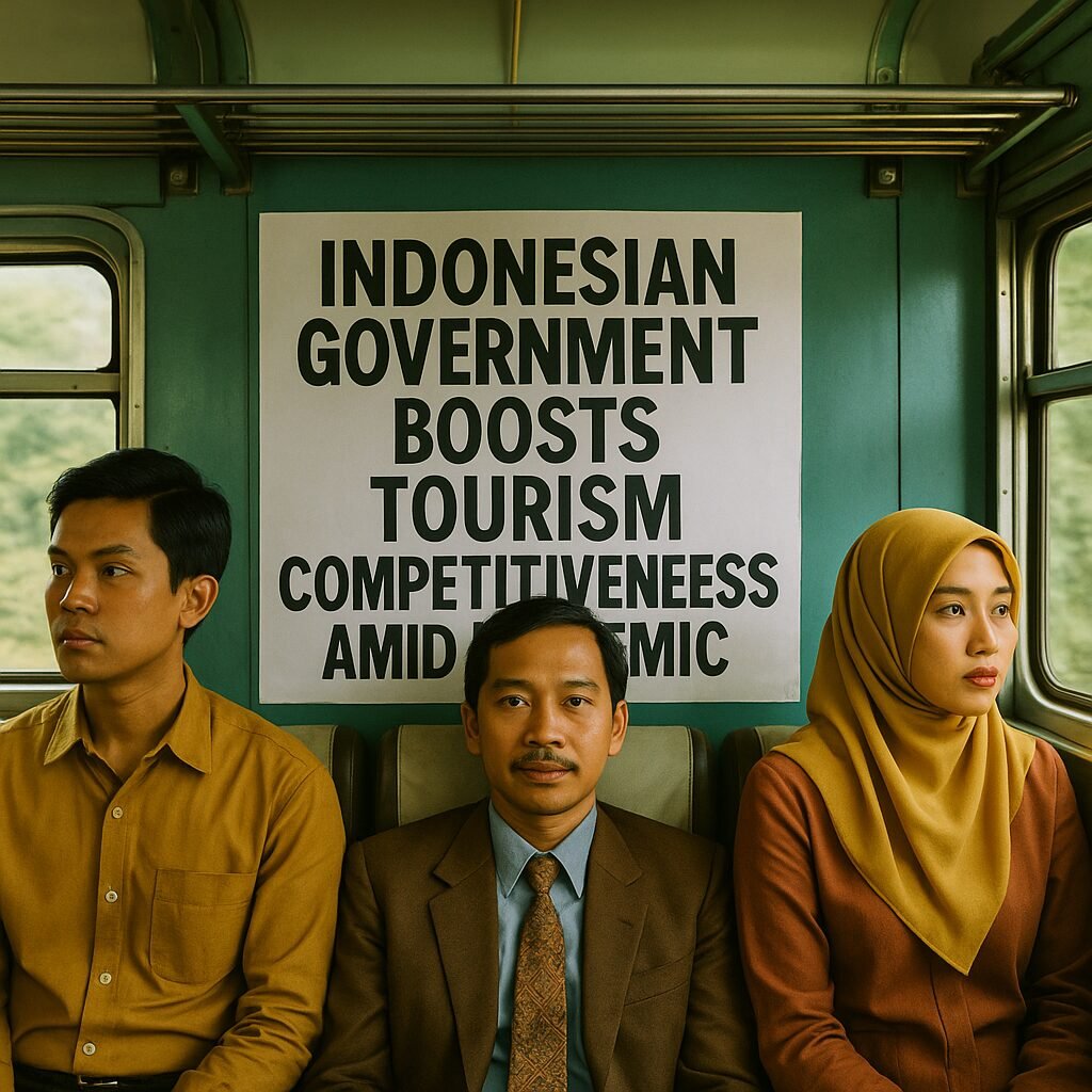 Indonesian tourism officials discuss strategies to enhance industry competitiveness during a meeting, highlighting pandemic recovery efforts.