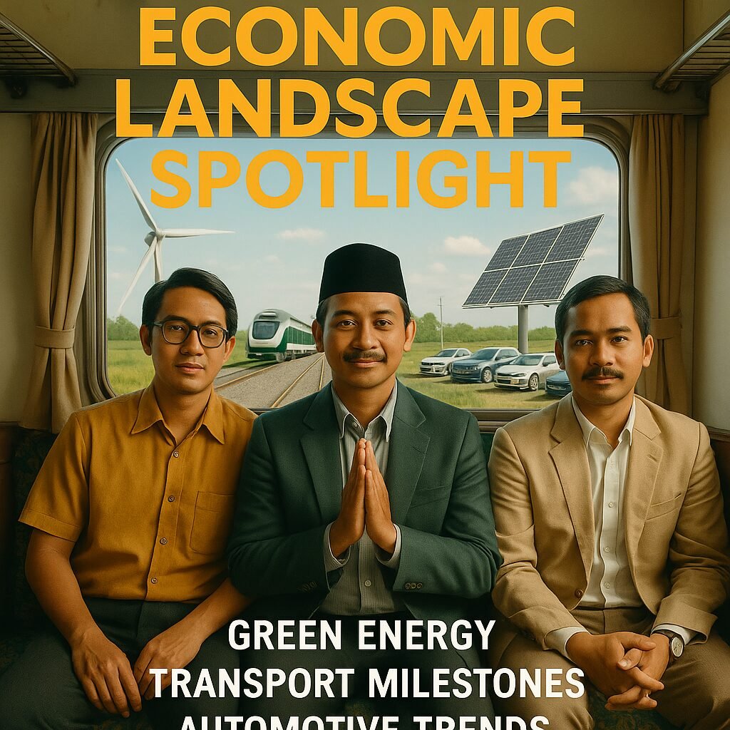 Aerial view of wind turbines and solar panels in West Sulawesi, highlighting renewable energy initiatives and potential.